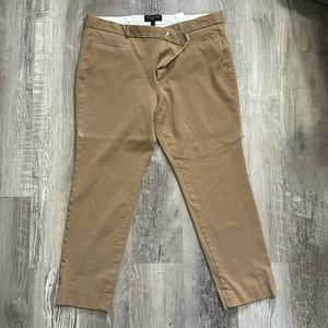 Size 16 banana republic tan skinny cropped pants